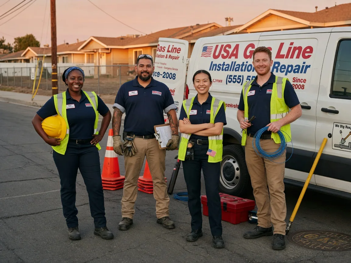Gas Line Installation company in Springville, PA
